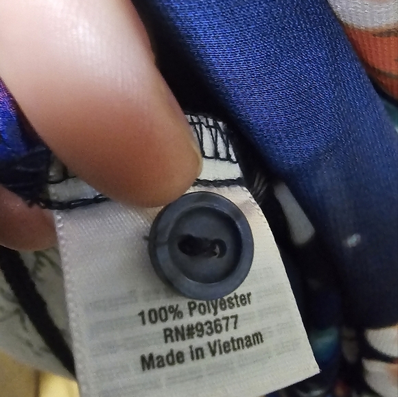 A.N.A. Hi-Low Tunic | Cuffed Sleeve | Sheer Blouse | Women's Size Small - Picture 8 of 9